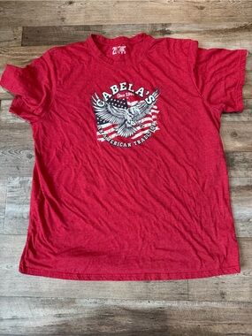 Cabela's Red Short-Sleeve Graphic Tee Sz 2xl
